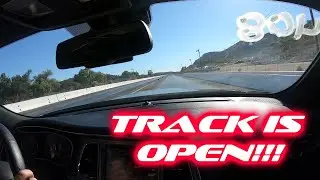 HELLCAT ON DRAG RADIALS DOMINATES THE TRACK! | I RAN FASTER THAN A REDEYE!
