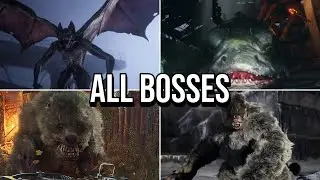 Metro Exodus - All Boss Fights (Hard Difficulty | 1080p 60FPS)