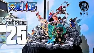 🎨 Ryu Studios' Color Diorama: One Piece Raid on Onigashima! Close look