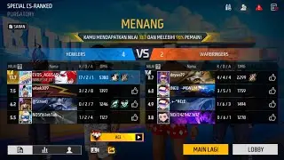 Cs Rank Gameplay | EVOS Agus Membantai Para Kroco CR | No Edit No Cut EVOS Agus 💪🔥😎