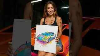 GARAGE GOALS UNLOCKED 🔓🏎️ #GarageDecor #CarLovers #WallDecor #AutomotiveArt