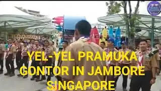 Yel-Yel pramuka gontor terheboh di jambore Singapore