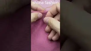 piku without machine. saree hand piku. how to make piku with hand.