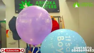 Printed Balloons in Trivandrum Kerala at Ashoka Printers #customized #balloon #balloondecoration