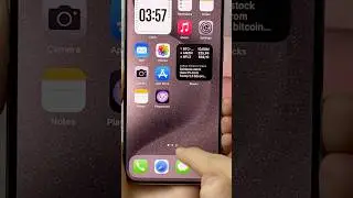 Как убрать ПОИСК на главном экране iPhone #apple #iPad #tips #tricks #technology