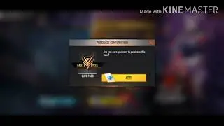Free fire September Elite pass in discount event 2020 made in kinemaster