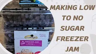 *NEW*//Making Low To No Sugar Freezer Jam