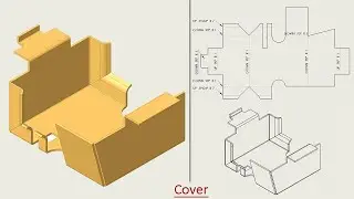🔖 Autodesk Inventor Basic Tutorial || Sheet Metal