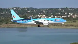 SPECTACULAR SUMMER SPOTTING at CORFU AIRPORT | Including 737 MAX's and more! | Part 2 | 4K