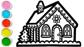 How to Draw A 3d house Easy||How to Draw A 3d House Step by Step