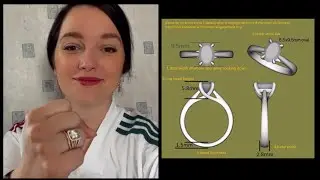 A Close Look at DovEggs Moissanite - How to Measure Your Engagement Ring for an Enhancer 💍🤔