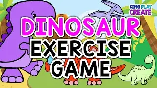 Would You Rather? Kids Workout! | Dinosaur Exercise Game | Dinosaur Brain Break| Sing Play Create