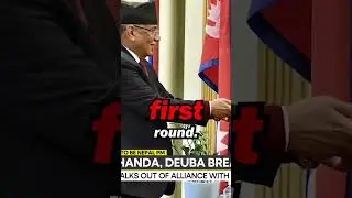 Nepal  Dahal walks out of alliance with Deuba, joins hand with Oli   Latest World News