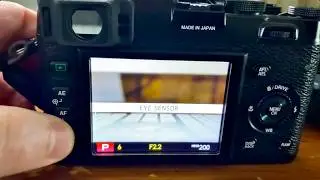 FUJIFILM X100T - Eye Sensor Failure (Also X100 X100S X100F X100V X100VI)