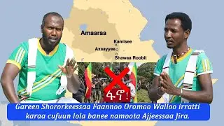 Qubee TV: Faannoon Oromoo Walloo irratti karaa cufuun lola banee namoota Ajjeessaa Jira. #Walloo