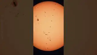 ISS 🛰️ crossing the Sun | making-of