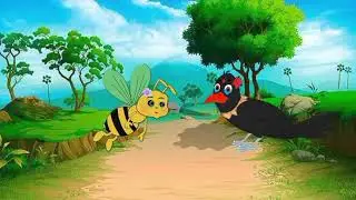 Madhumakkhi gulab ke phool khila jungle mein