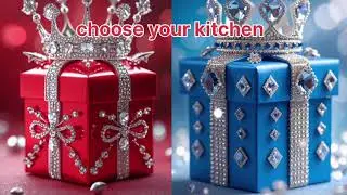 Choose your one gift box red &hearts;️ or blue 💙 #choose #gift 