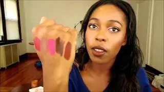 2015 Fall Lipstick Favs + Swatches | Mac, Bite Beauty, Maybelline | Dark Skin Friendly