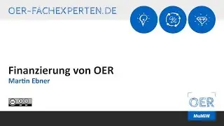 Finanzierung von OER #OERexp