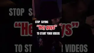 Stop Saying 