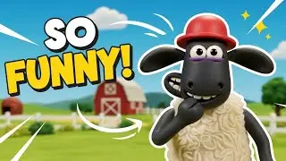 Shaun the Sheep Is Up to Something Funny!  | Funny Kids Poem