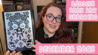 Baddies Book Box: December 2025 🎄 Baddies Book Box Unboxing