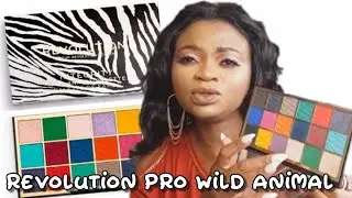 Revolution Pro Wild Animal Integrity Palette Review/Tutorial | Makeup in time with Julia