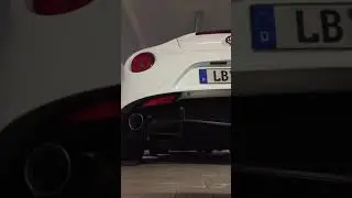 Alfa Romeo 4 C Exhaust Sound Pogea Racing