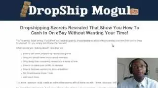 Dropship Mogul - Dropshipping on Ebay, Bonanza & Amazon - Exclusive Offer!
