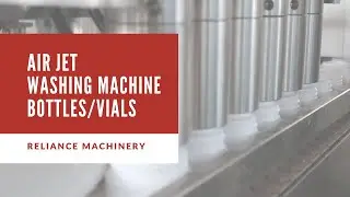 R-XP/A Automatic glass and plastic bottle washing machine, cleaning machine, air rinser | RELIANCE