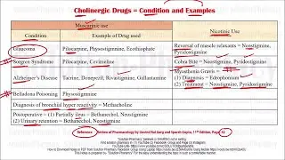 Class (30) Cholinergic Drugs and Their Use | Medicinal Chemistry 01 | Cholinergic Drugs | B.Pharma