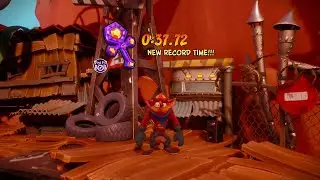 Crash Bandicoot 4 - Developer Time Trial #3: A Real Grind (37:71)