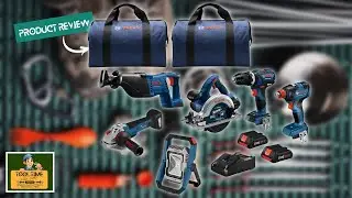 BOSCH GXL18V 601B25 18V 6 Tool Combo Kit Review