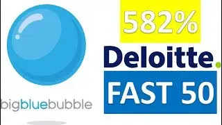 Big Blue Bubble is Recognized by Deloitte with 582% growth - Well done!