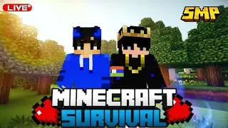 KRISHNA SMP SEASON #5 MINECRAFT LIVE STREAM 🔴