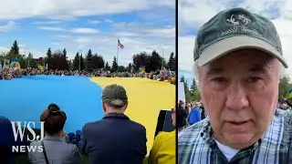 WSJ Reporter Describes Pro-Ukraine Protest in Alaska Amid Trump-Putin Summit | WSJ News