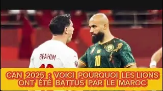 🚨 Voici pourquoi les lions Indomptables ont &eacute;t&eacute; &eacute;limin&eacute;s par le Maroc 😱🥺