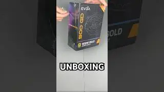EVGA 500 GD, 80+ GOLD 500W Power Supply Unboxing #shorts #unboxing #psu #powersupply #pc #evga