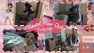 HOSTEL MOVE OUT || ROOM TOUR  #UNIKLMIIT