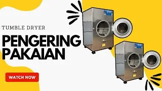 Pengering Laundry Pakaian Sprei Selimut Handuk ! 25 Kg Auto Kering Info Order 082233561544