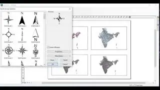 HOW TO CREATE LOCATION MAP OF STUDY AREA IN ArcGIS | ArcMap #arcgis #arcmap #location #map
