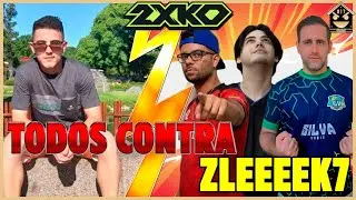 O melhor jogador do Brasil de 2XKO ? Desafio zLeeek VS (Guizera, Didimokof e Niel) #riot #2xko #lol