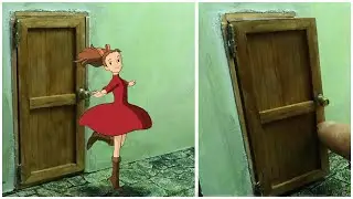 DIY Miniature Door | 30 hours' hand making | Miniature Home