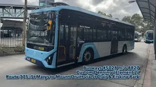 Busways #5028 m/o 8827: ⚡️ Custom Denning &ldquo;Element 2&rdquo; ⚡️