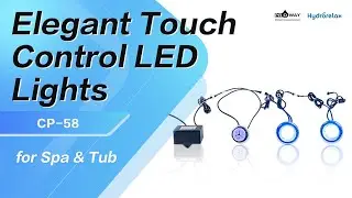 💡 Elegant Touch Control LED Lights for Spa & Tub 🛁