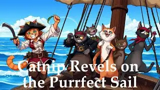 Catnip Revels on the Purrfect Sail - Meowtastic Sea Shanty