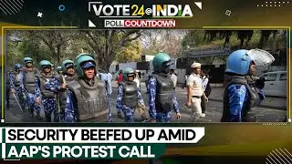 India: Delhi PM residence security upped amid AAP protest call | WION Newspoint