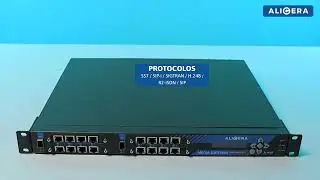 Aligera AG3000 • Gateway Interconexão TDM/SIP-I ou Conversão E1/SIP