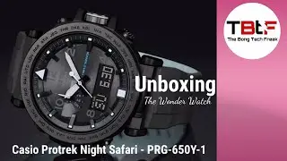 Unboxing - Casio Protrek Night Safari - PRG-650-Y-1